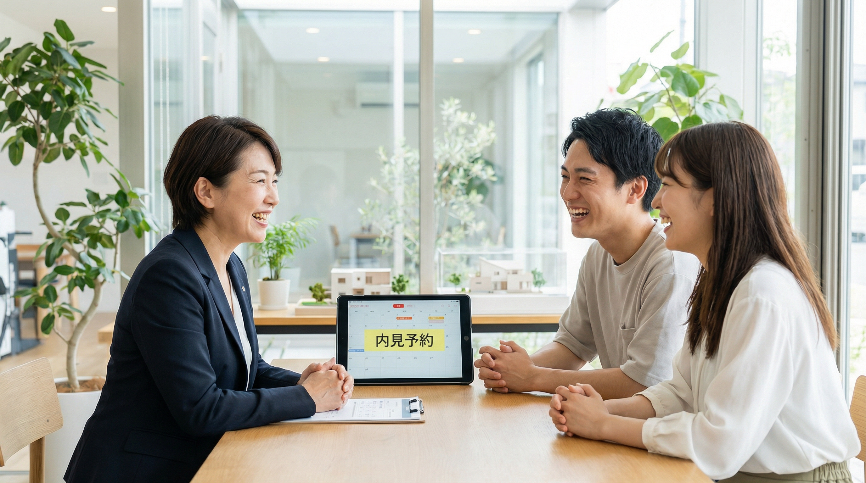 内見予約へ誘導